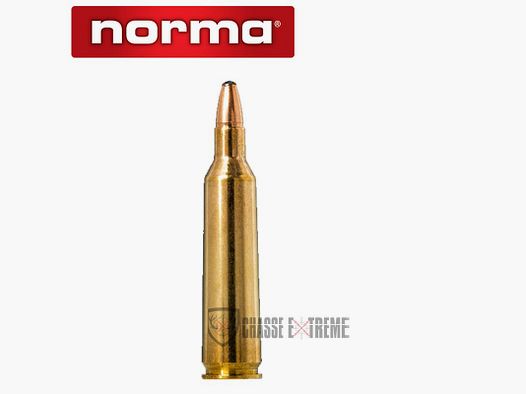 20 cartridges NORMA .22-250 Rem 55gr Oryx