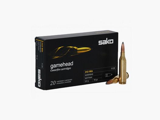 Sako Gamehead cal 243 100gr