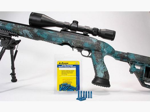 A-ZOOM Pufferpatronen Kal. .22 lr Aluminium 6 Stück