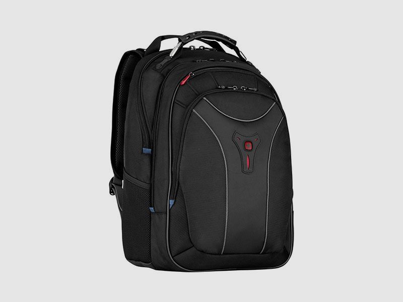 Wenger zakelijke rugzak met laptopvak Carbon