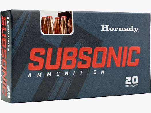 Hornady Subsonic .450 Bushmaster 395GR Sub-X 20 nabojów