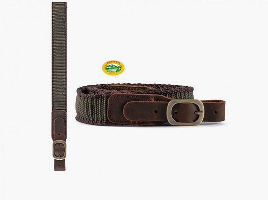 RSPORT Gewehrgurt grün Nylon/Leder