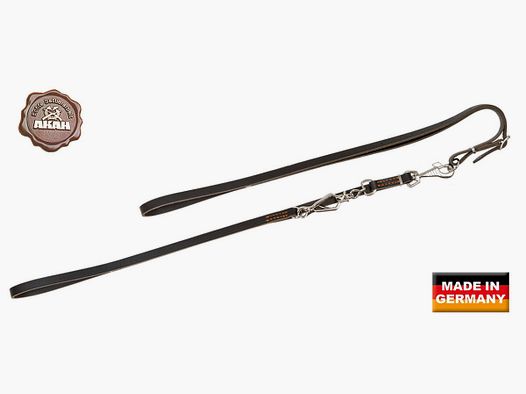 AKAH Spezial-Umhängeleine aus Sattelleder
