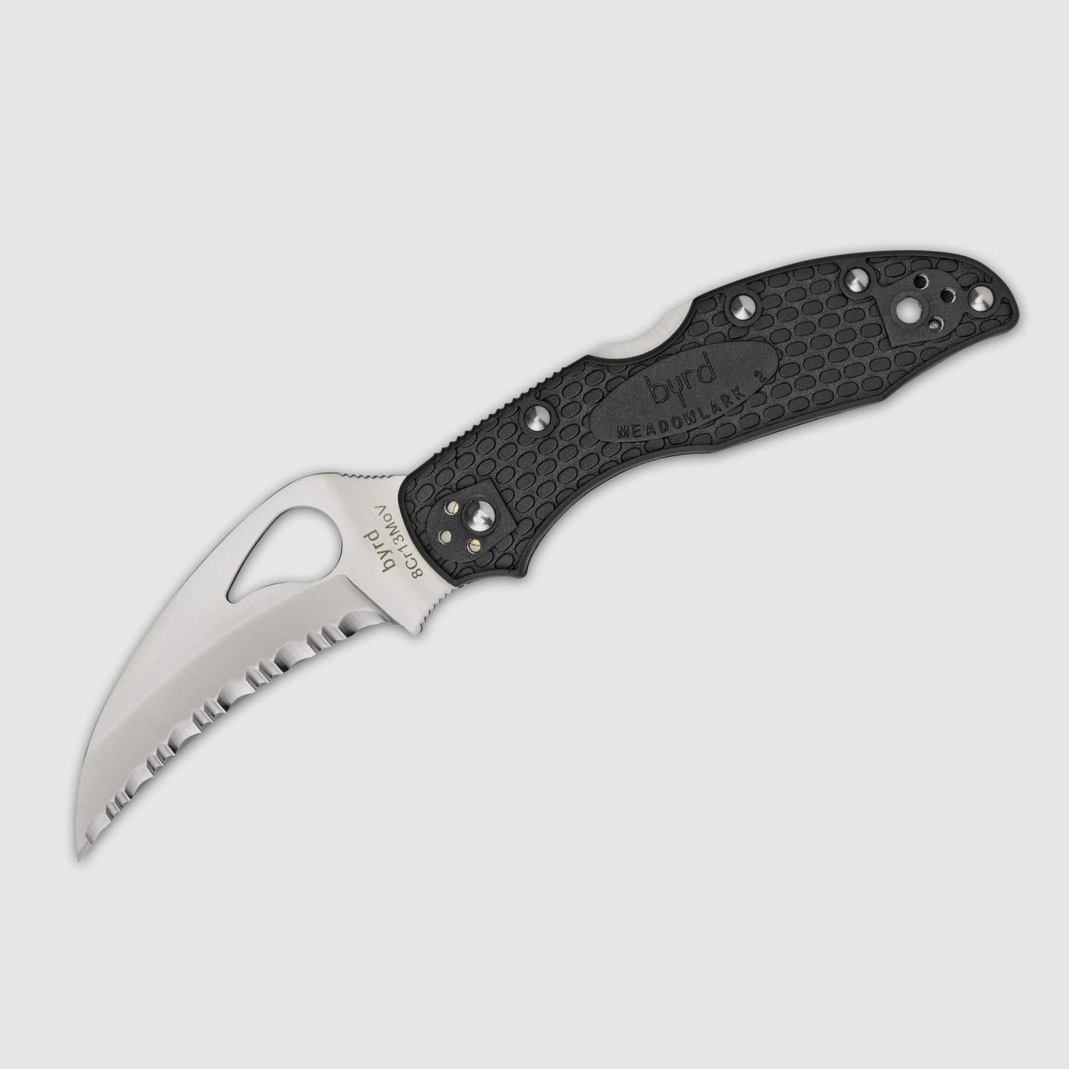 Taschenmesser SPYDERCO BY22SBK HAWKBILL Wellenschliff