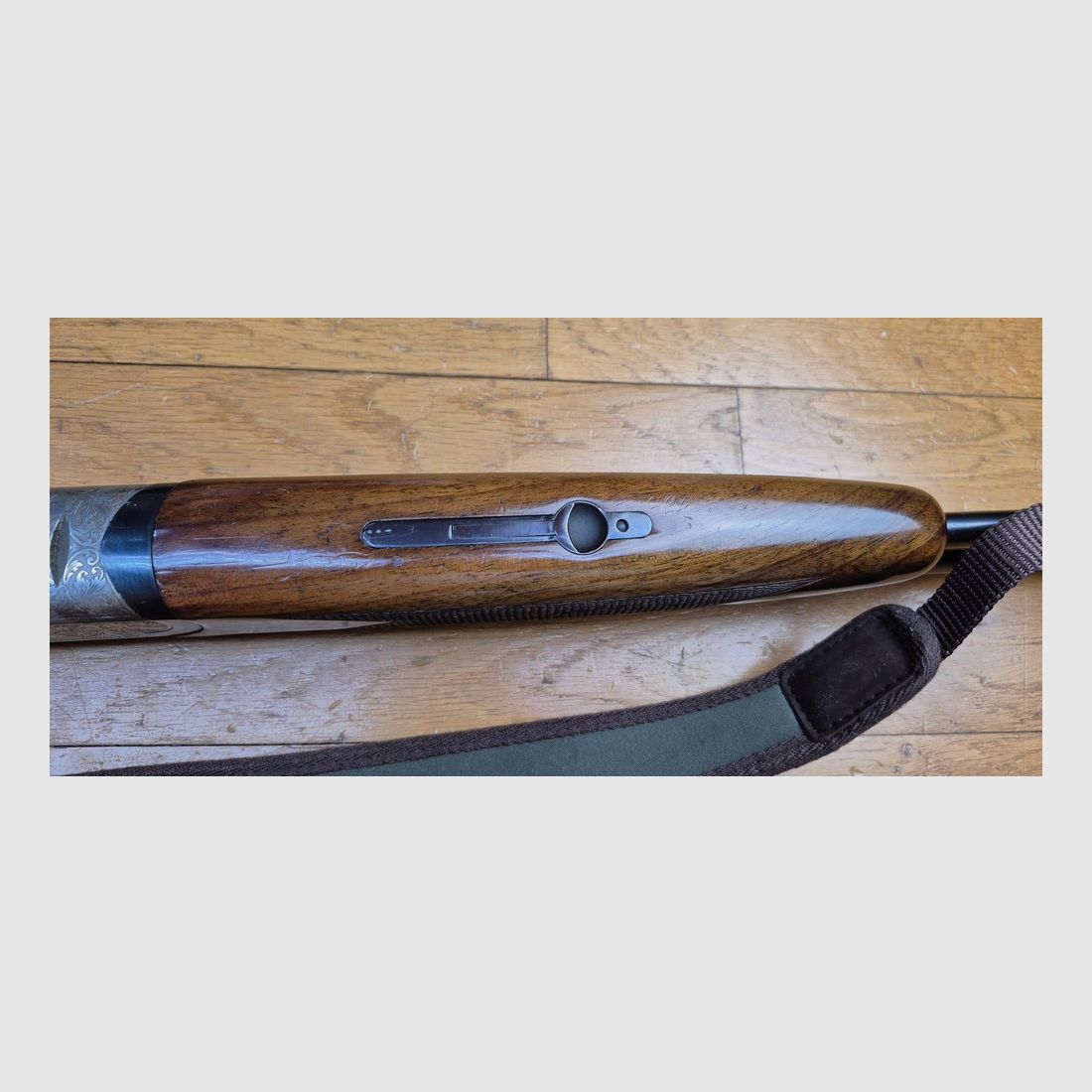 Sehr schönes Mixte-Gewehr von ANTONIO ZOLI — Kal. 12/70 und 7x65R gezogener Lauf — Waffen der Delfino-Serie, geprüft 1974 — Ein Haus, das bis zur Renaissance zurückreicht – Schöner ästhetischer Zustand – Ausgezeichneter mechanischer Zustand – Spiegelkanonen – TBE, Bild 15 von 43