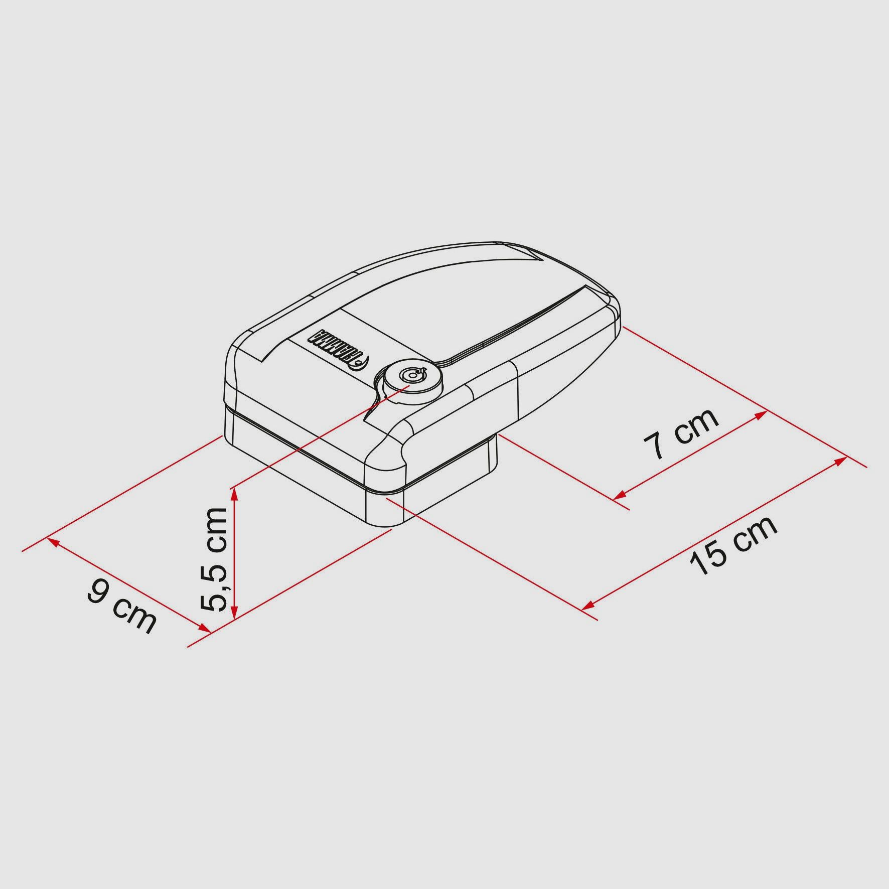 Cerradura para marco de puerta de caja fuerte, imagen 3 de 3