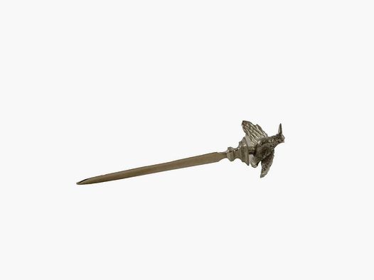 Lovergreen Accessoires Motiv Briefffner mit Waldschnepfe als Griff Zinn
