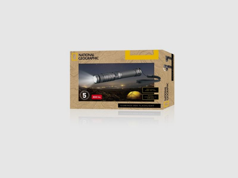 LED Flashlight RG 800 lm NATIONAL GEOGRAPHIC ILUMINOS 800, image 18 of 19