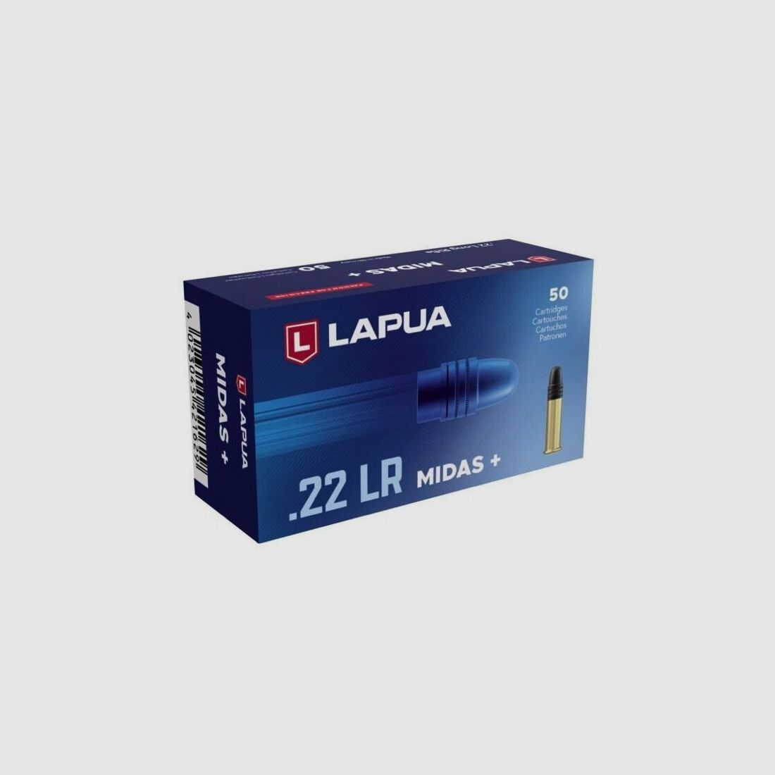 Lapua Midas+ 50 pcs .22lr, image 1 sur 2