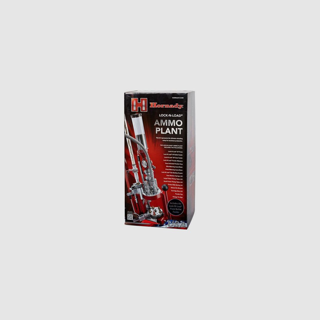 Hornady Lock-N-Load Ammo Plant (AP Presse, automatische Geschoss- und Hülsenzuführer) 220V