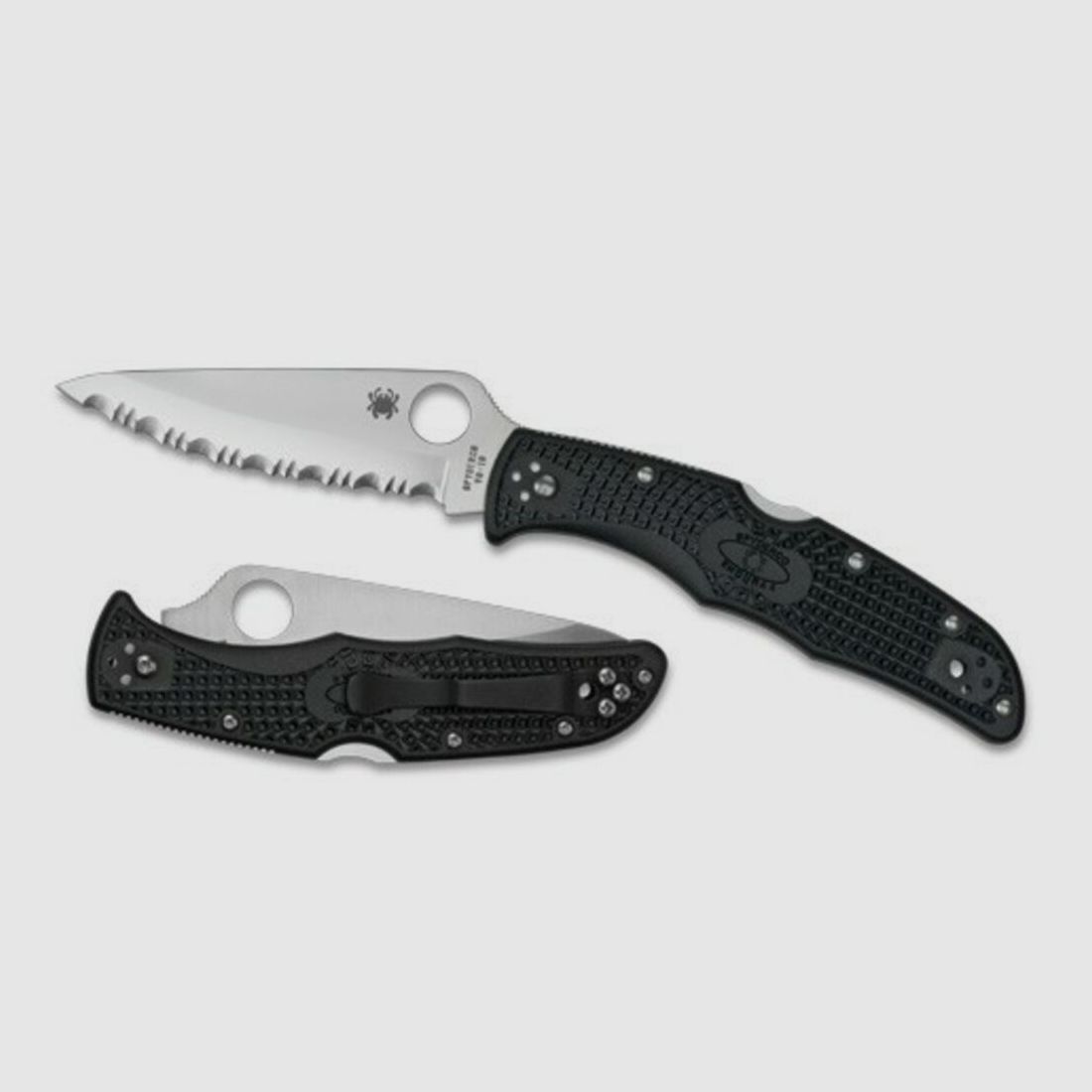 Spyderco Endura 4 Klappmesser FRN Griff Serrated Stahl, Bild 3 von 3