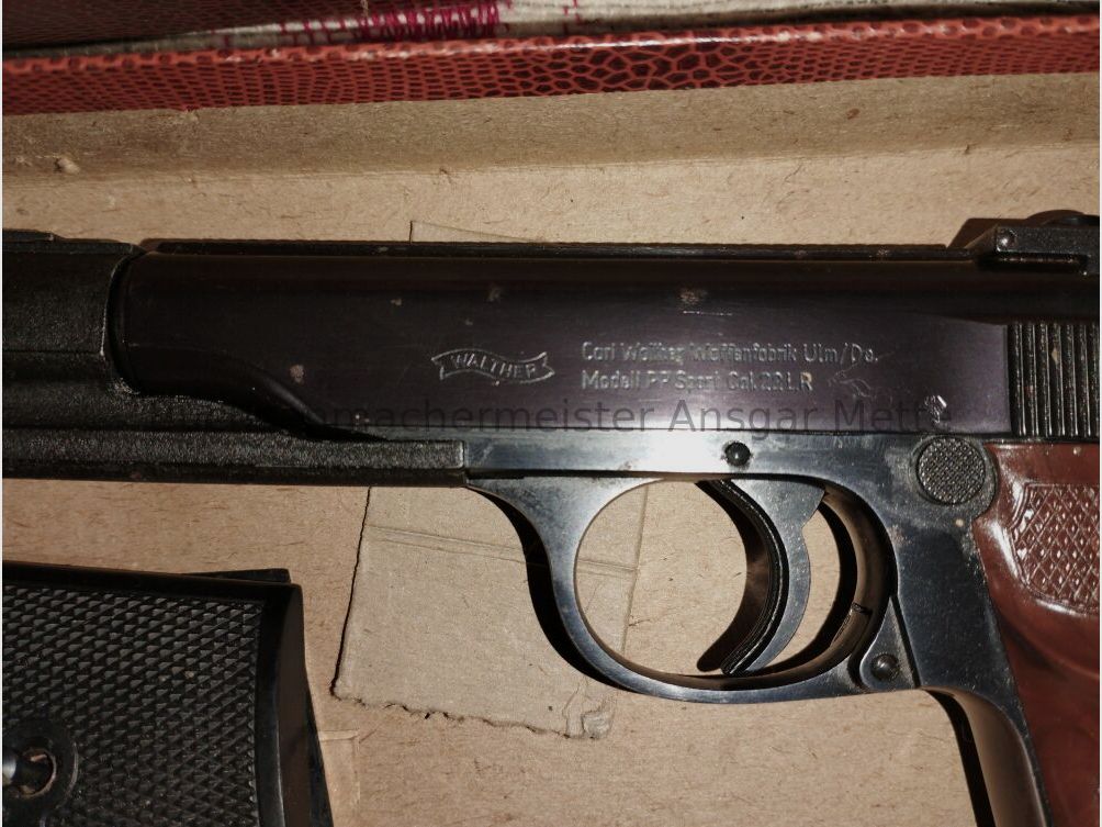 Walther PP Sport dans OVP PP Sport