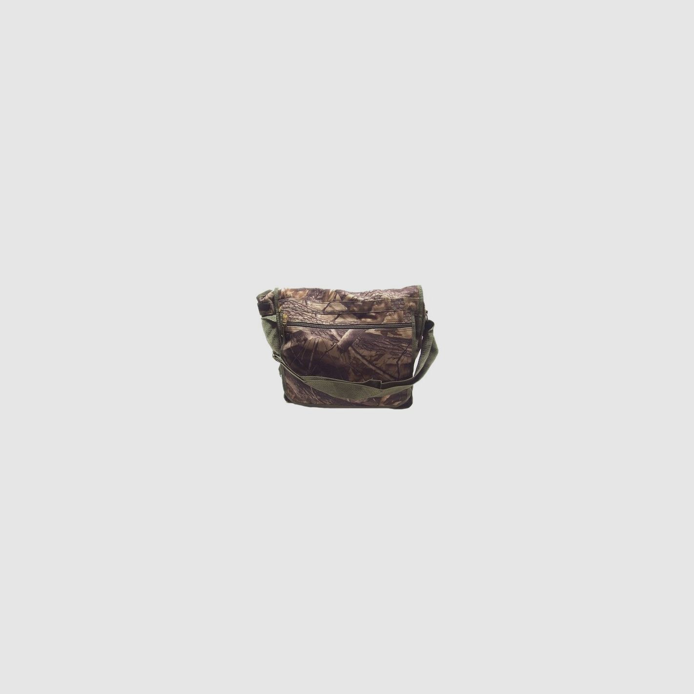Jagd Tasche aus Cordura mit vorderem Netz 37x32x11 cm Camo, Bild 2 von 3