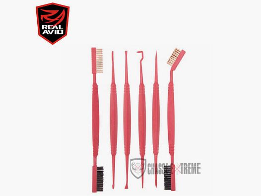 REAL AVID Accu-Grip Cleaning Brush Set