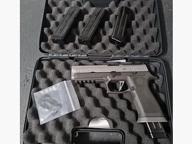 SIG SAUER P320 XFIVE Legion OMBRA ARGENTO 9 mm