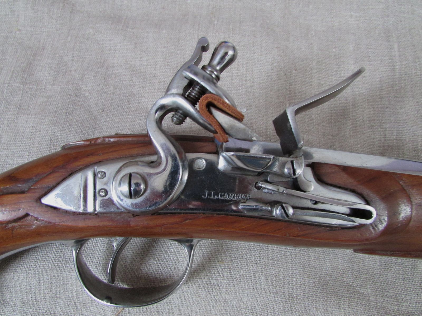 French M1733 flintlock pistol