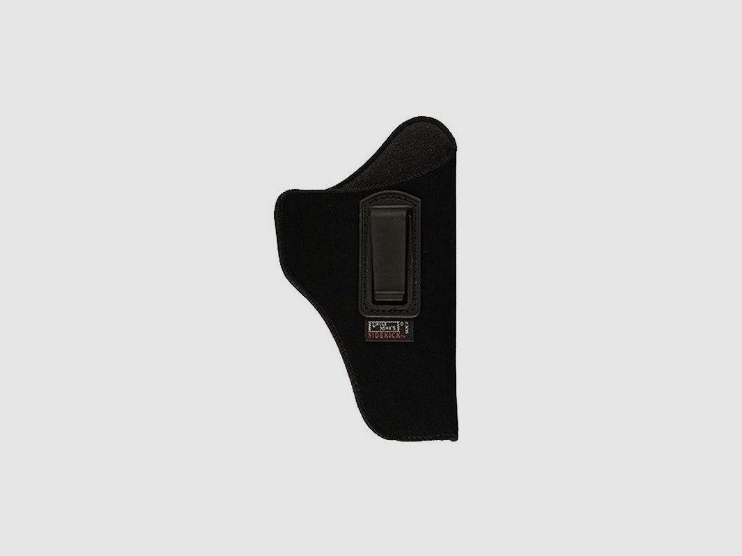 Uncle Mike's Größe 1 Rechts 3" bis 4" Medium Autos Innenholster mit Halteband, strukturiert Schwarz