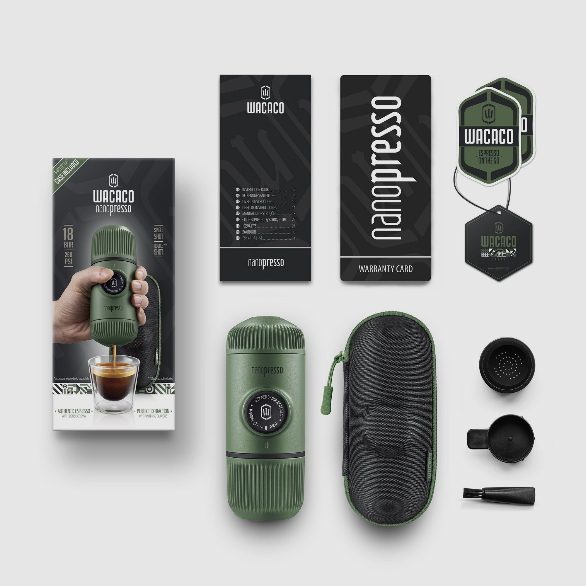 Portable Espresso Machine Nanopresso, black, image 7 of 14