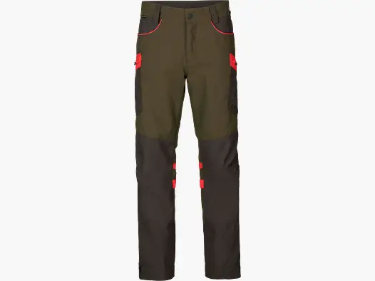 Härkila Pro Hunter Dog Keeper GTX Hose, willow green/orange