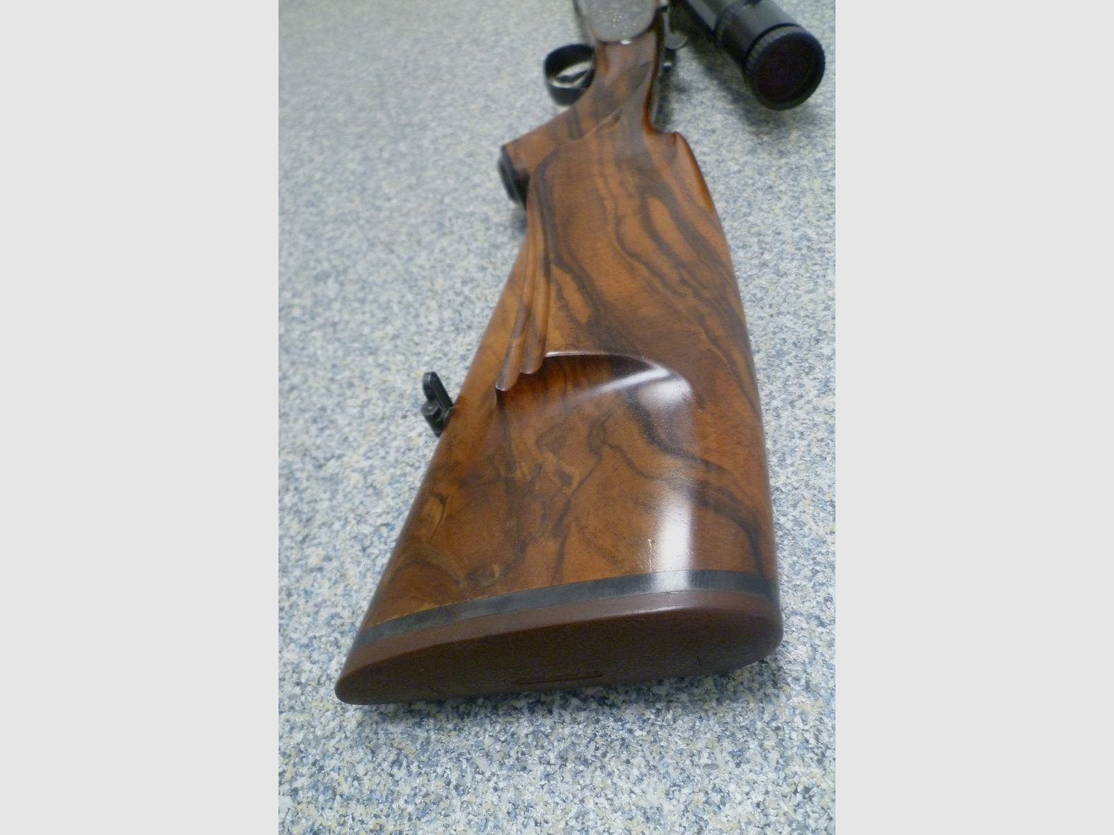 Seitenschloss - Bockdrilling Ludwig Borovnik Ferlach 16/70 & 7x65R & .22 Hornet