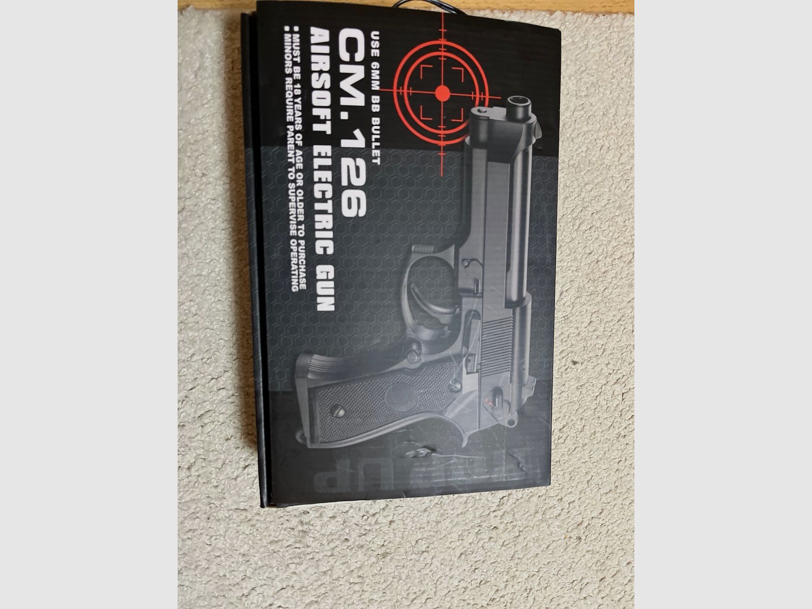 CM. 126 Airsoft Elektrische Waffe