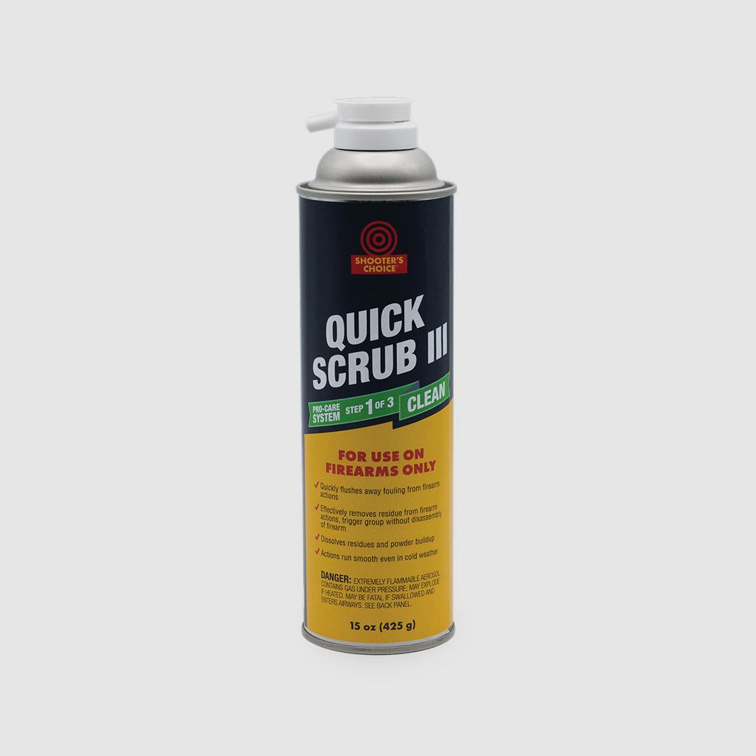Shooter’s Choice Quick Scrub Lauf- und Systemreiniger Quick Scrub Spray (15 oz / 443 ml)