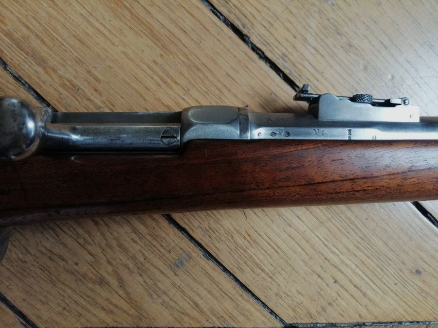 Seltenes und schönes Chassepot-Gewehr 1866 1. Typ – Monomatrikulation – 1. Zouave – Ausgezeichneter Zustand, Bild 12 von 41
