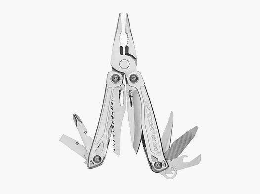 Leatherman SIDEKICK Stainless, Molle Holster, Schwarz, M