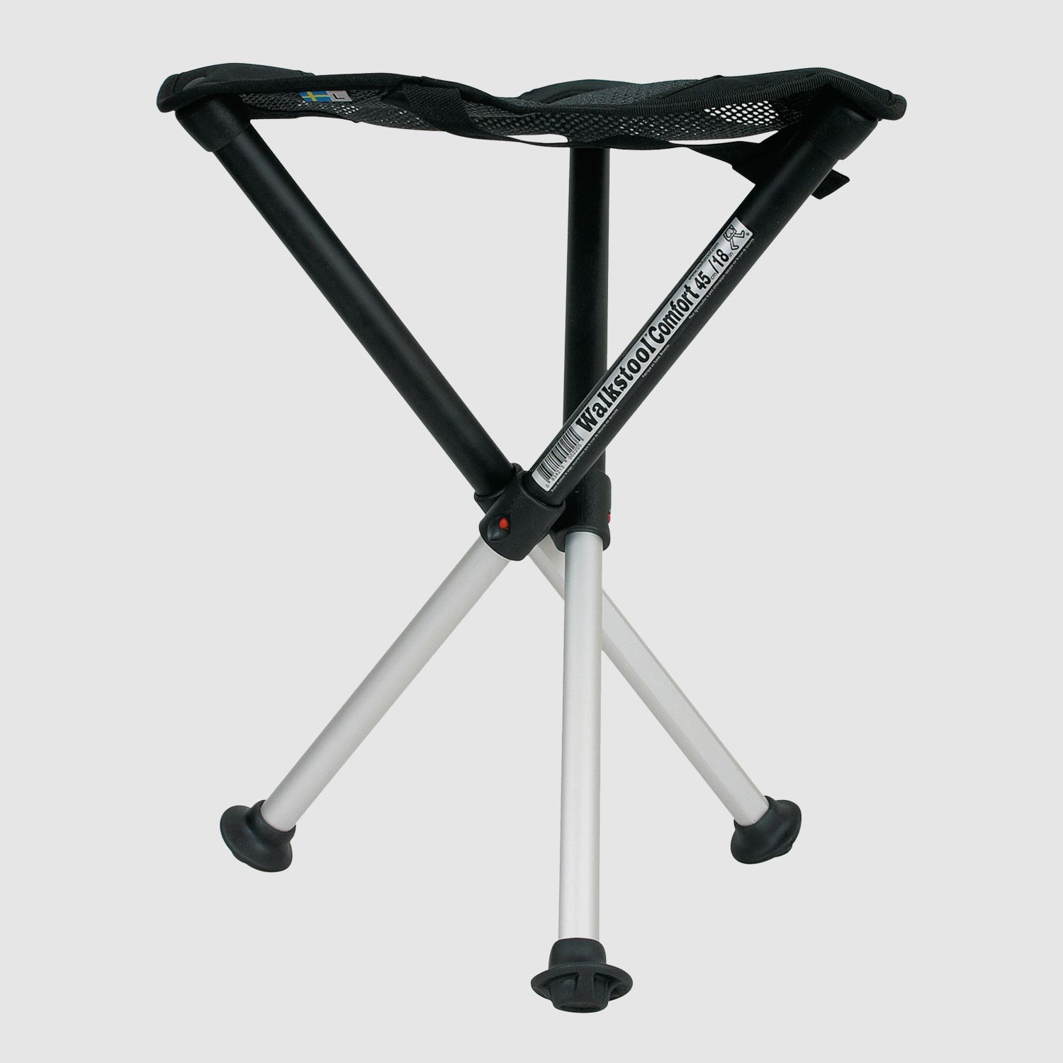 Walkstool Comfort Aluminium klappbarer Jagdhocker 65 cm XL