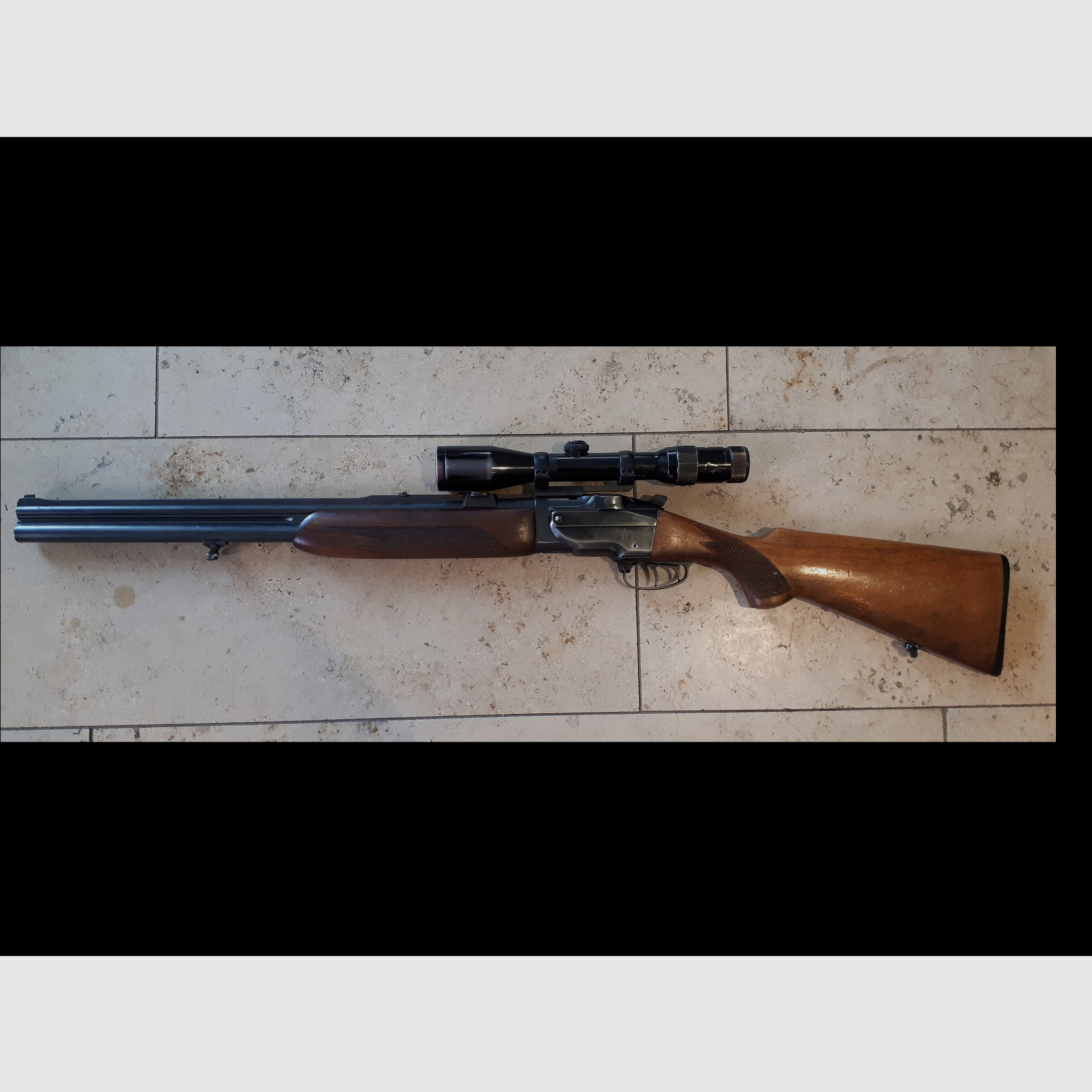 Fucile a canne sovrapposte modello Brünner ZH