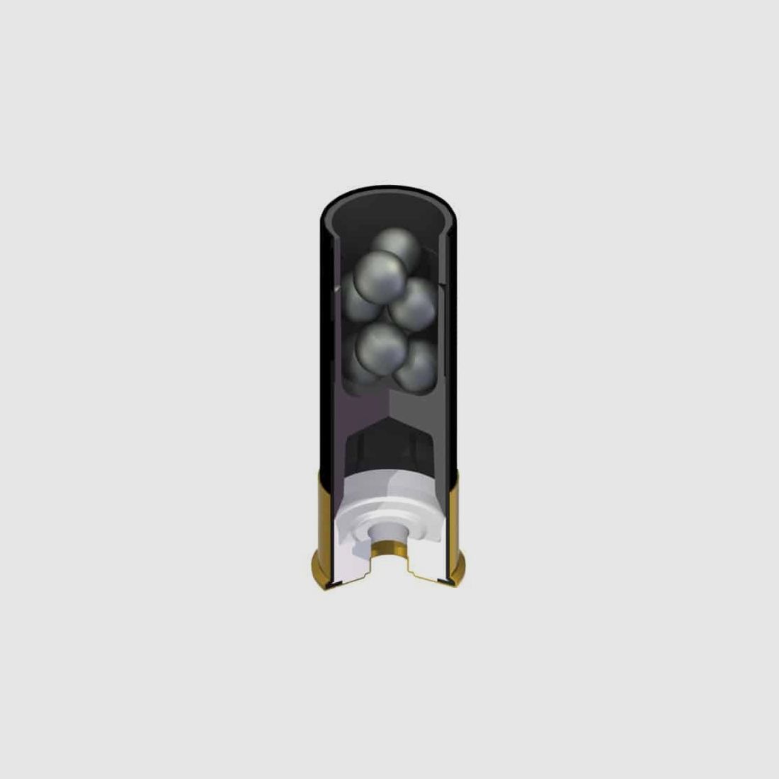 12/70 Hornady Black Buckshot Nr. 00, afbeelding 2 van 2