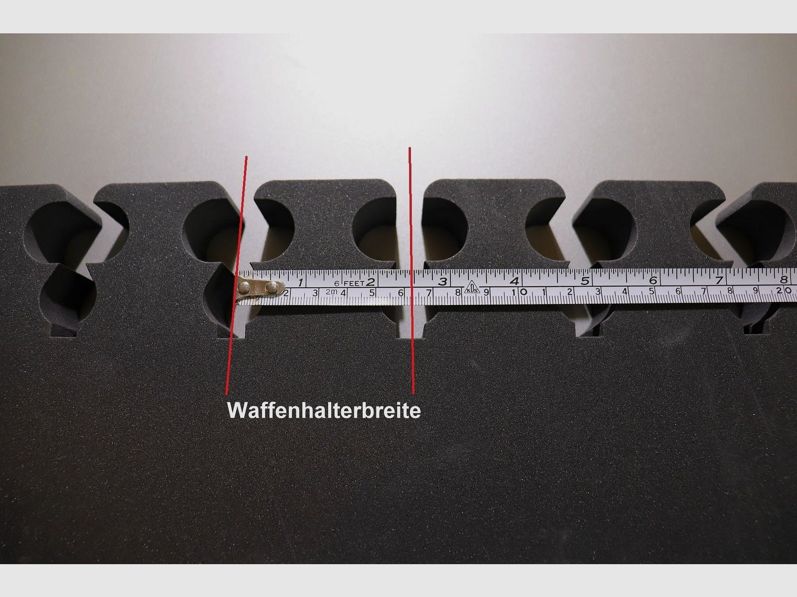 Waffenschrank Shooter Magnum (1500x540x380) 7 LW