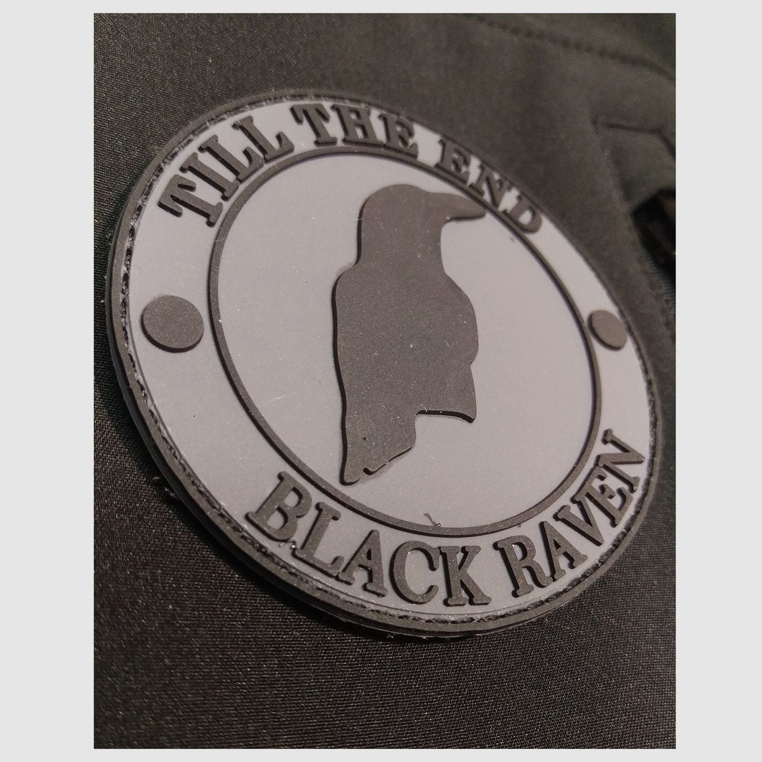 BLACK RAVEN – TILL THE END PATCH, Bild 2 von 2