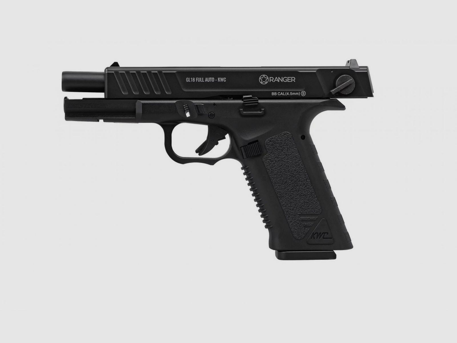 Pistola de aire comprimido RANGER GL18 FULL AUTO BLOWBACK cal. 4,5 mm BB, 18 disparos, KWC, imagen 2 de 6