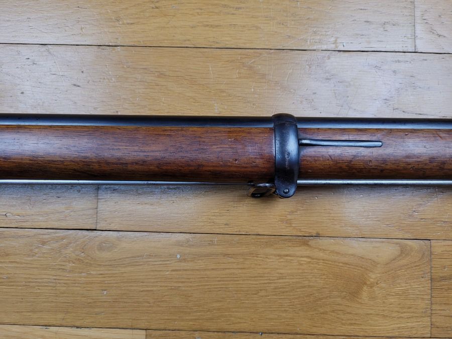 Très beau fusil suisse Vetterli – Modèle 1871 – calibre 10,4mm – magasin tubulaire 11 coups – mono-matricule – excellent canon – fusil européen révolutionnaire – TBE++, image 8 sur 28