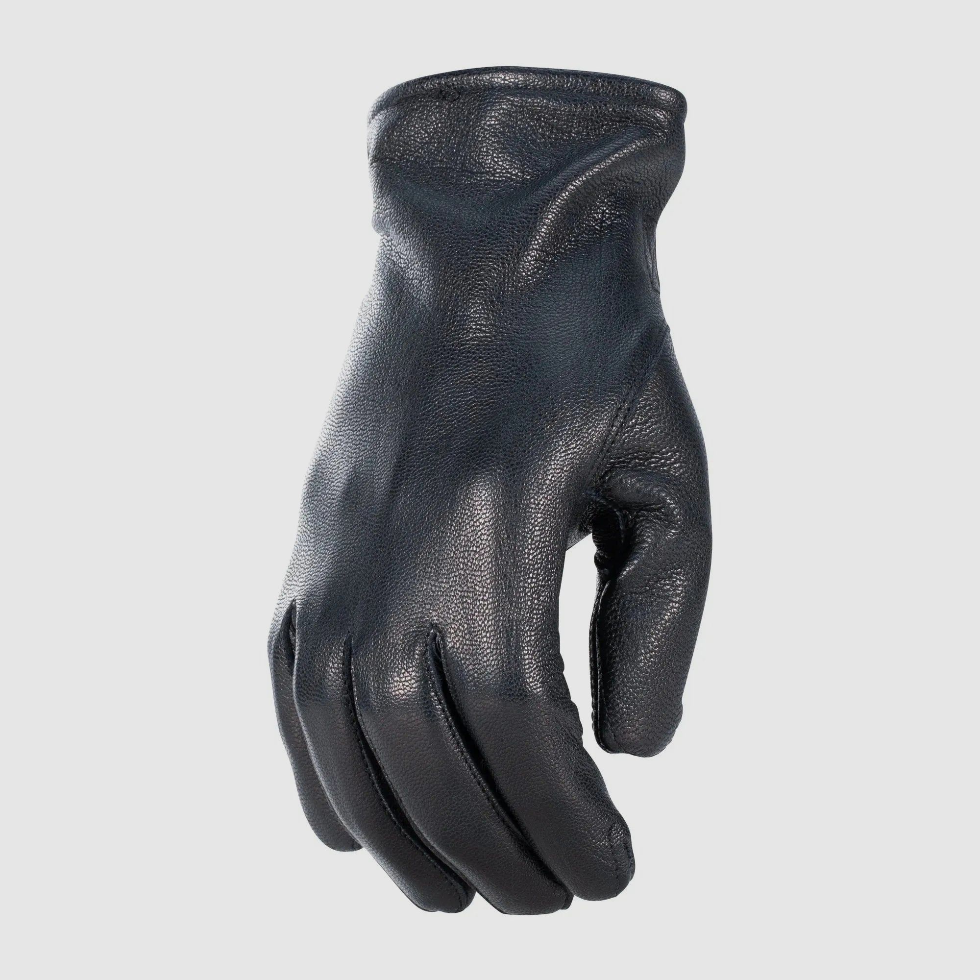 Mil-Tec BW Handschuhe Ziegenleder gefüttert schwarz