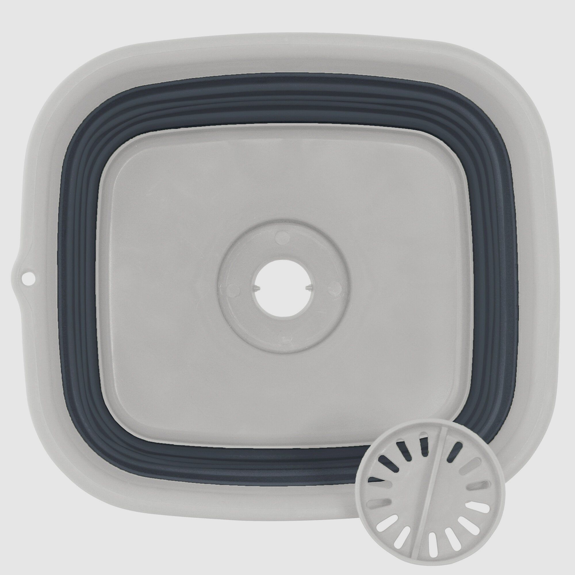 Lavabo plegable, azul oscuro, imagen 1 de 8