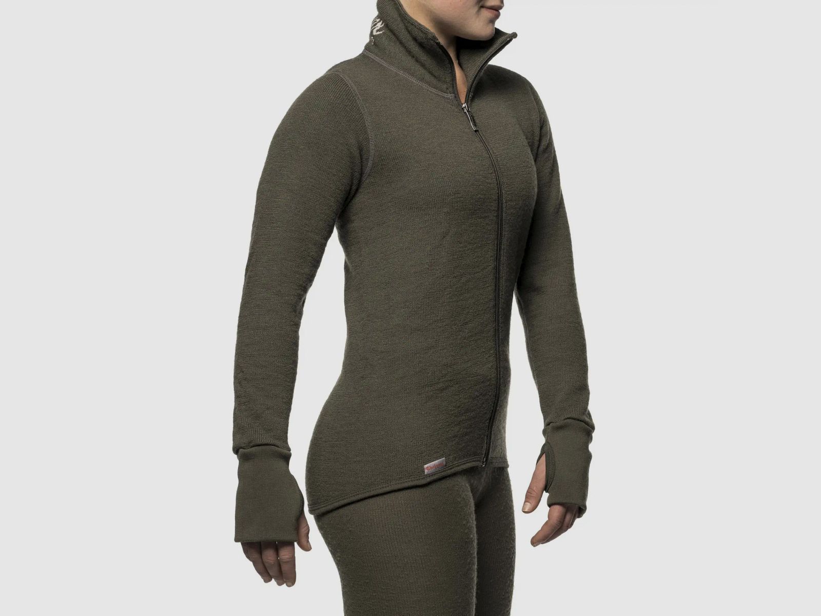 Woolpower Full Zip Jacke 400 (Pine Green)