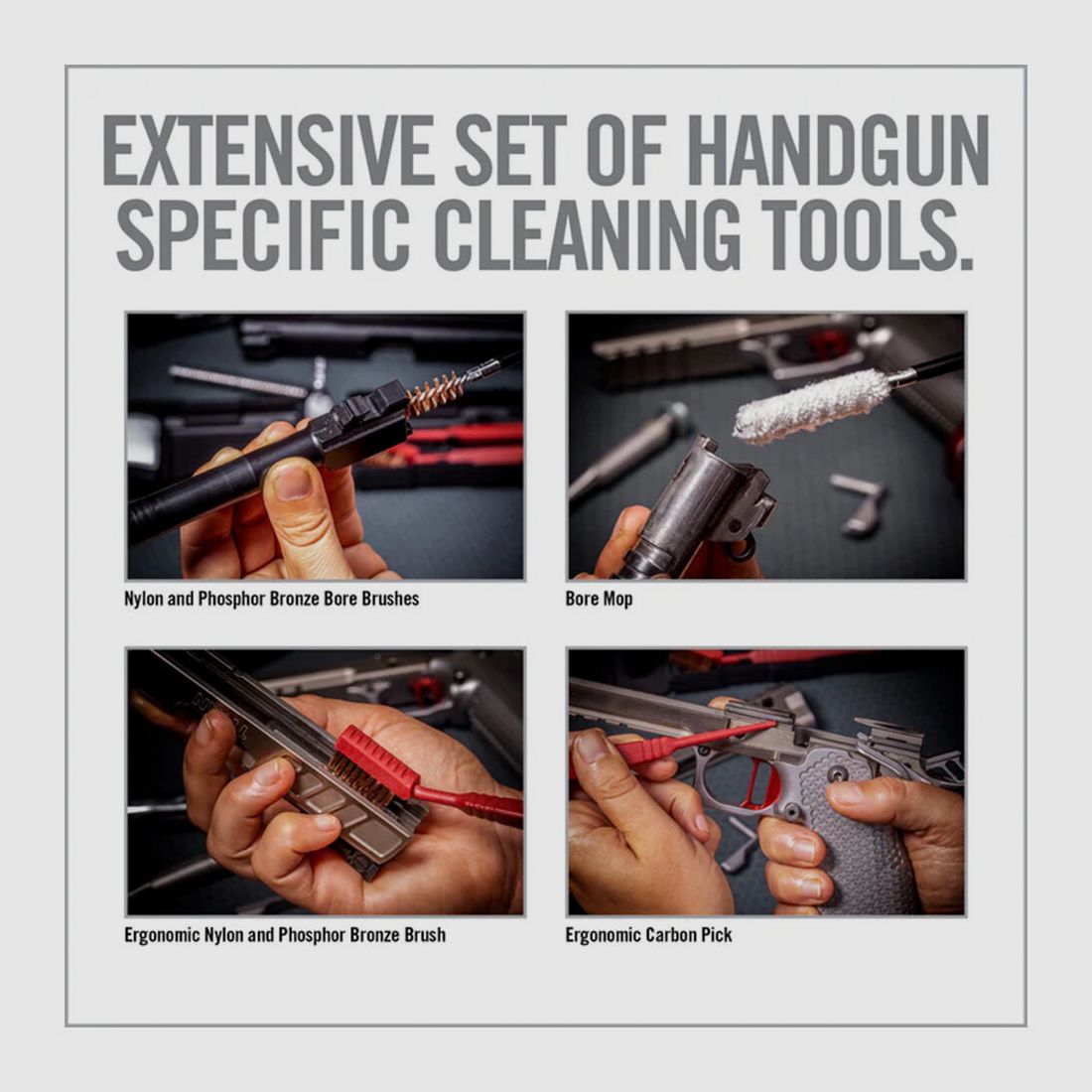 Real Avid Prime-9 Cleaning Kit Kurzwaffen Reinigungsset