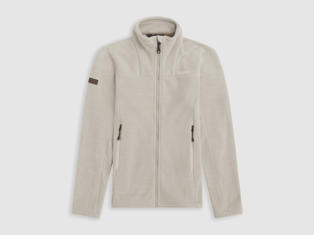 Bergans Hareid Fleece Jacket Kobiety Piaskowy M