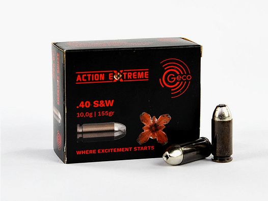 GECO .40 S&W, Action EXTREME 155 grs 1 Packung (20 Schuss á 1,999 €*)