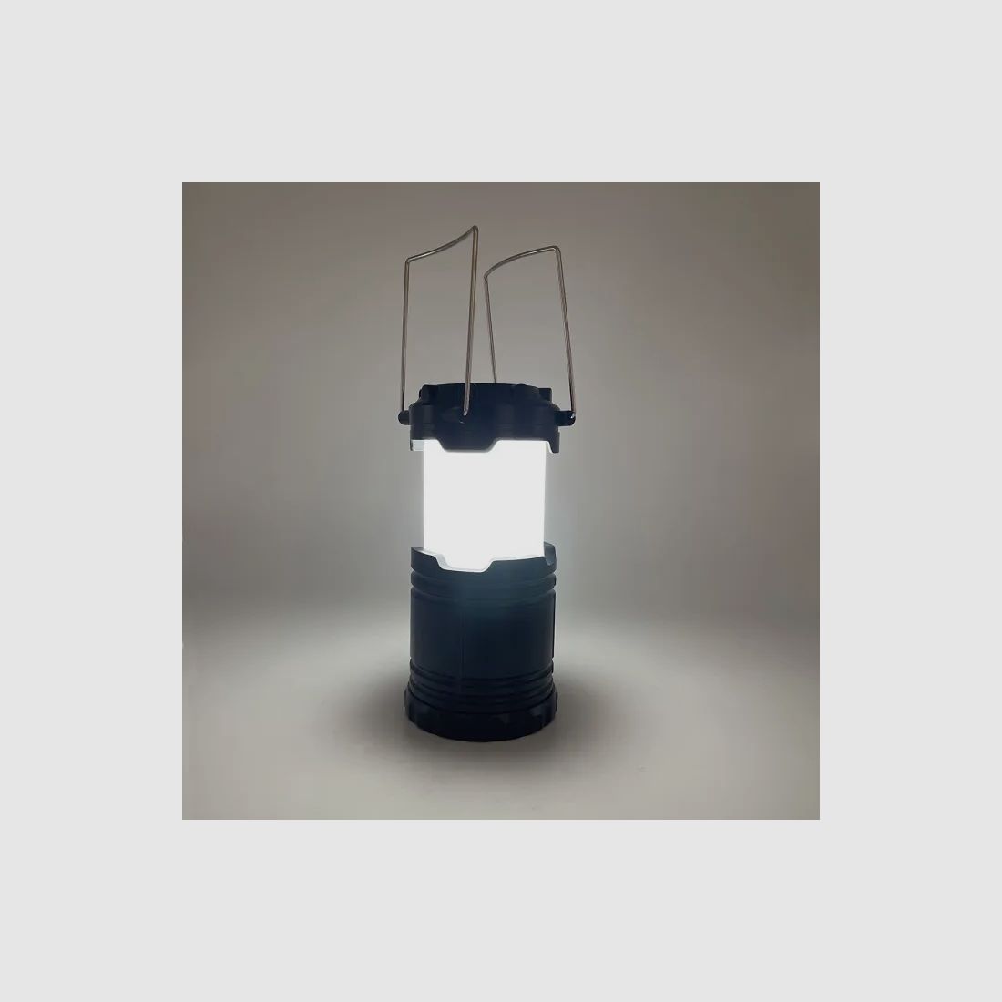 Campinglaterne mit Flammeneffekt 2-in-1