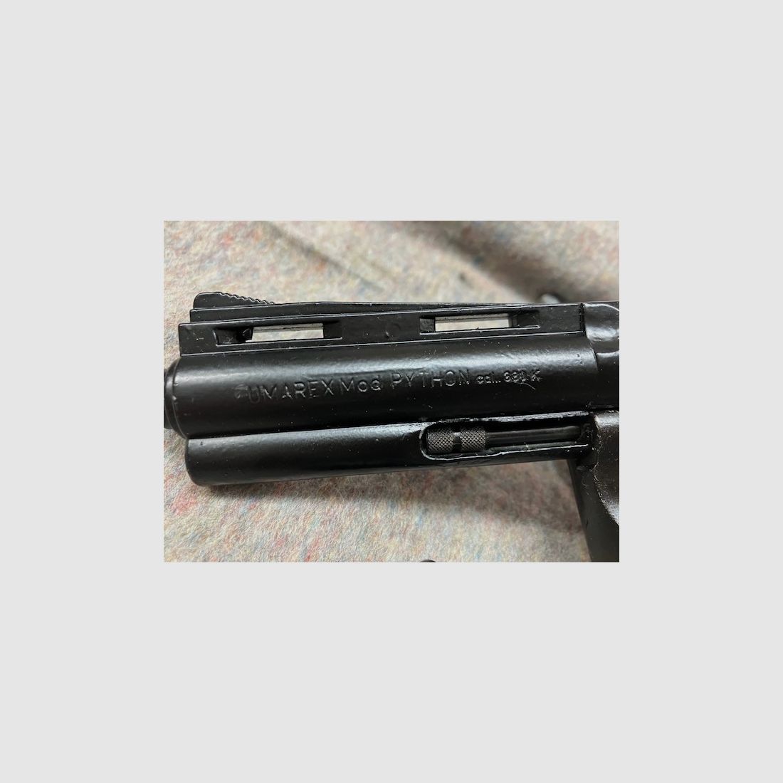UMAREX - Python (PTB Nr. 282), unbenutzt, NEU, cal. 9mmK