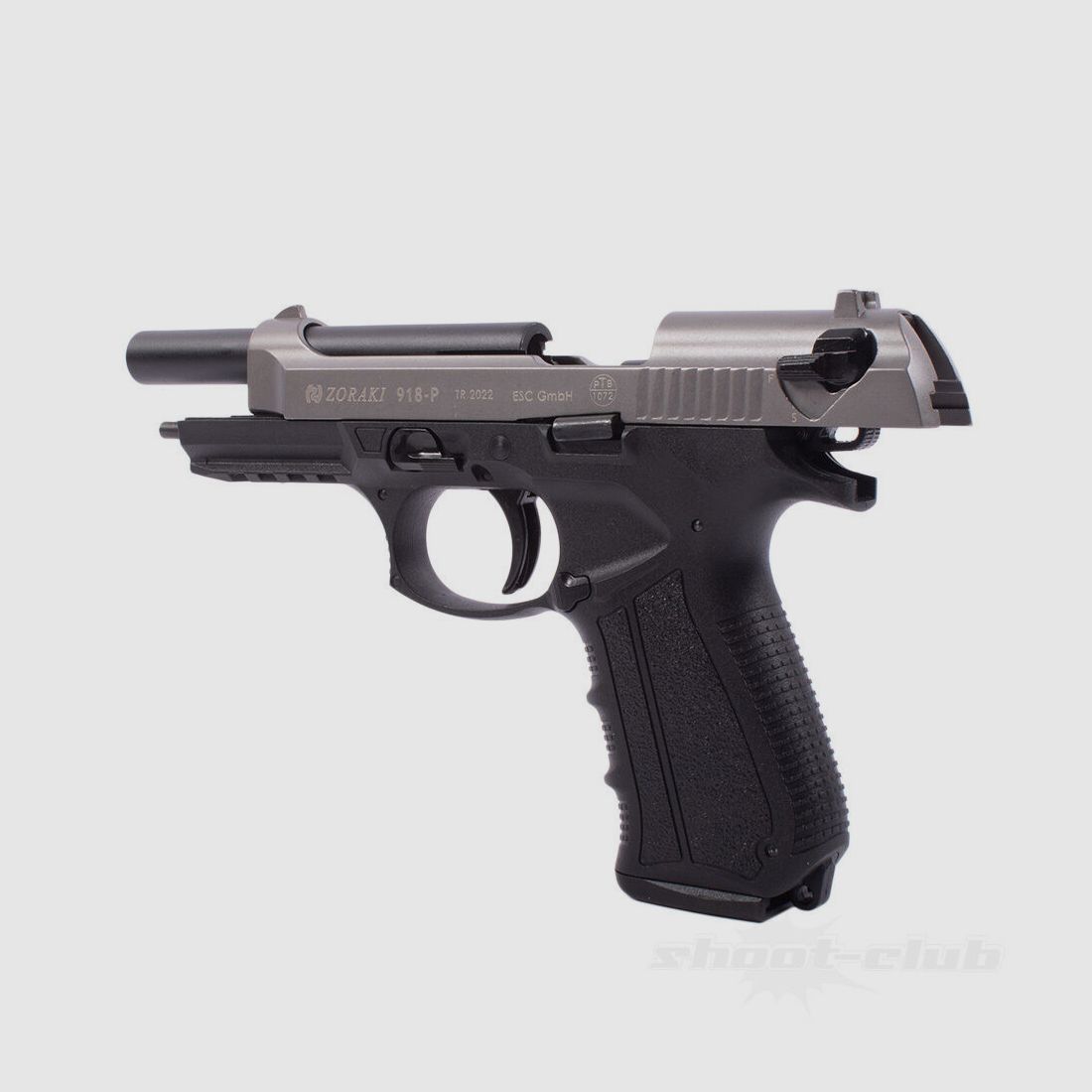 Zoraki	 918-P Schreckschusspistole Titan 9 mm P.A.K.