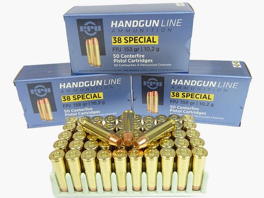 Munition Kal. .38Spec. FPJ PPU