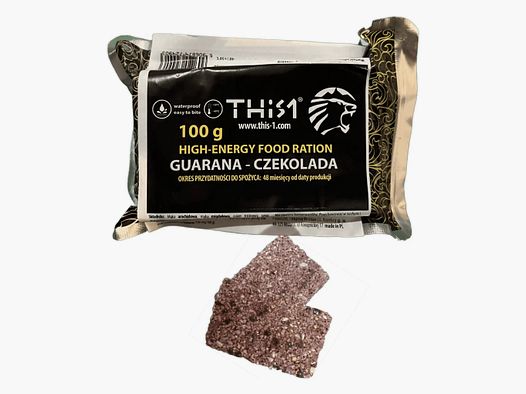 THIS 1 THIS 1 Riegel Survival Bar Schokolade/Guaraná