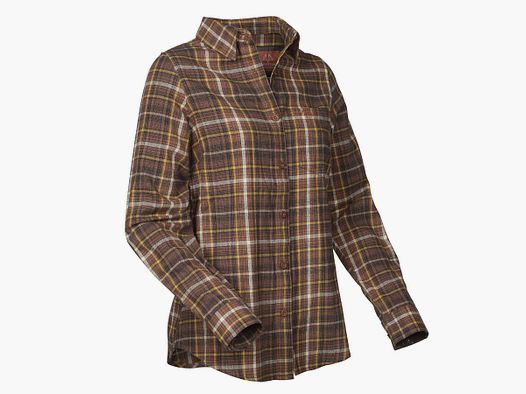 Swedteam Meadow Hemd Damen Brown - 36