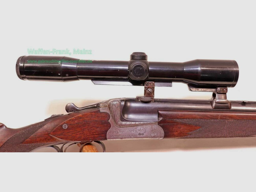 Sauer and Sohn/Suhl Mod. 54 (BBF/Over and Under Double Rifle)