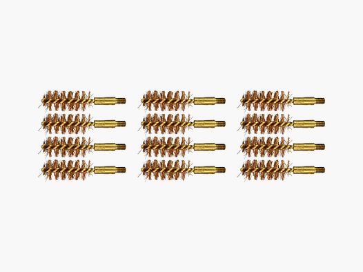 12 loopborstels brons 12,7 mm pistool