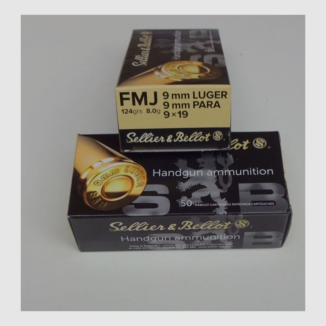 SELLIER & BELLOT 9 mm Luger VM